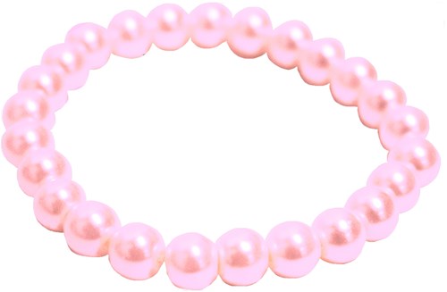 Parelarmband Roze