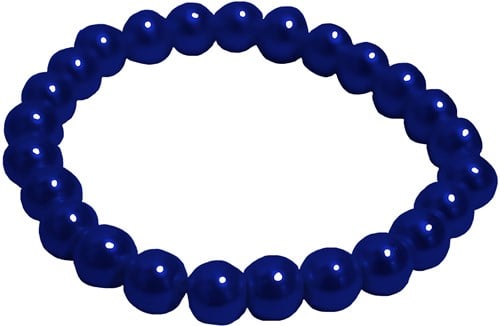 Parelarmband Blauw