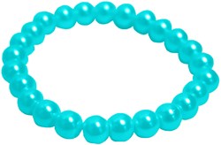 Parelarmband Neon Turquoise