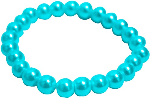 Parelarmband Turquoise