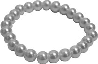 Parelarmband Zilver