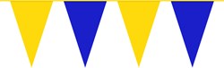 Vlaggenlijn Groot Geel/Blauw (10m)