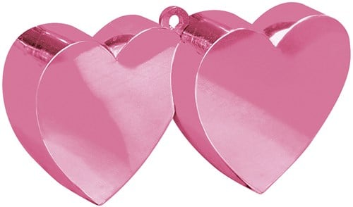 Ballongewicht Hartjes Pink
