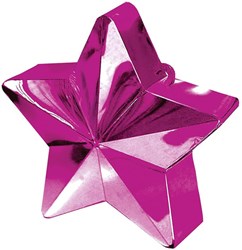 Ballongewicht Ster Magenta