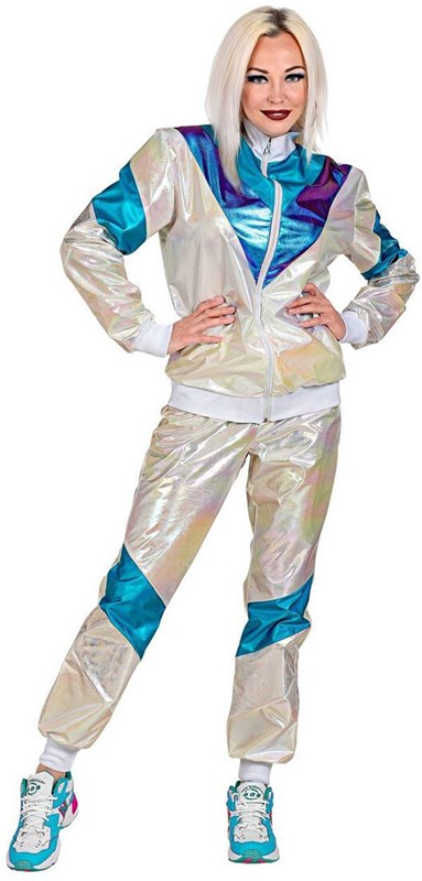Fout Trainingspak Space Parelmoer-Turquoise (vrouw 2)