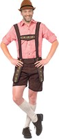 Lederhose Kort Donkerbruin Johan