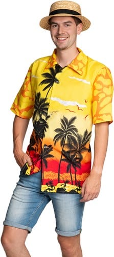Hawaii Shirt Yellow Paradise