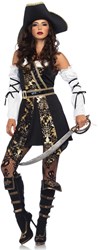 Piratenjurk Black Sea Buccaneer voor dames