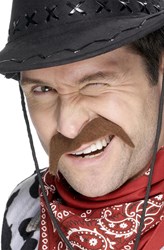 Bruine Cowboy Snor