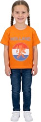 Oranje Shirt Holland Kind