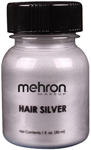 Mehron Hair Silver - 30ml