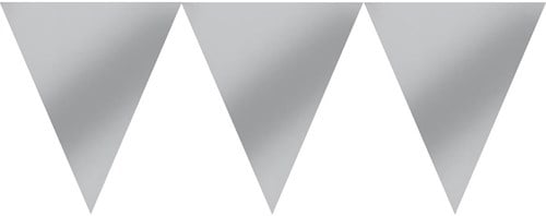 Vlaggenlijn Zilver - 4,5m