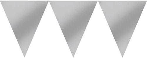 Vlaggenlijn Zilver - 4,5m