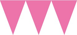 Vlaggenlijn Roze - 4,5m