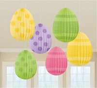 Hangdeco Paaseieren 6st-2