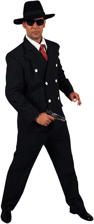 Gangster Heer Luxe Zwart