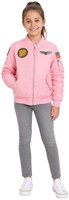 Kinder MA-1 Flight Jacket Roze