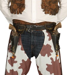 Dubbel Holster met Pistolen (2st.)