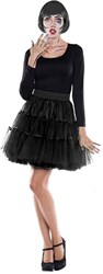 Tulen Rok Petticoat Zwart