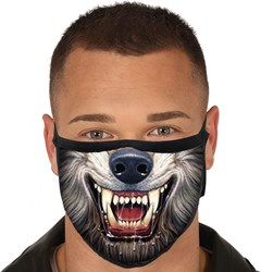 Mondkapje Wolf