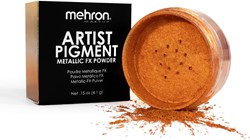 Mehron Pigment Metallic FX Powder - Copper - 4gr