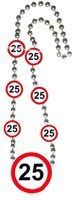 Ketting 25 Jaar Verkeersbord