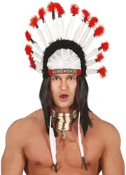 Indianentooi Rood-Zwart-Wit