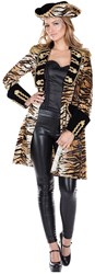 Dames Carnavalsjas Tijger Luxe
