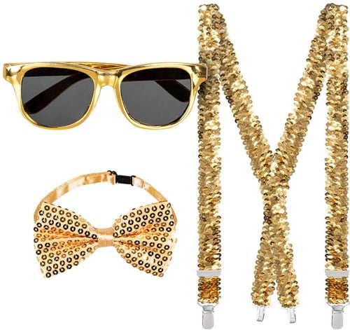 Party Accessoires Setje Goud 3dlg