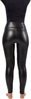 Thermo Legging Mat Zwart (achterkant)