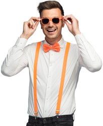 Party Accessoires Setje Neon Oranje 3dlg