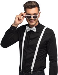 Party Accessoires Setje Wit 3dlg