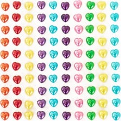 Body Jewel Hartje Pearls 5mm 10 Kleuren 100st.