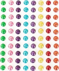 Body Jewel Rondje Pearls 6mm 8 Kleuren 80st.