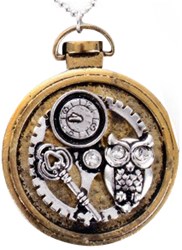 Ketting Steampunk Zakhorloge
