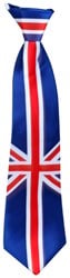 Stropdas Engeland - United Kingdom Satijn