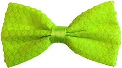 Pailletten Strikje Lime Groen