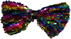 Pailletten Strikje Regenboog