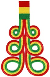 Embleem Rood-Geel-Groen Brandenburgers 2st - 13x9cm