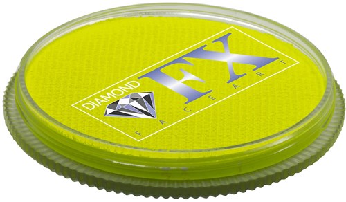 Diamond FX Schmink Neon Geel - 30gr