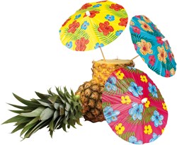 Cocktail Parasols Hawaii 6st 
