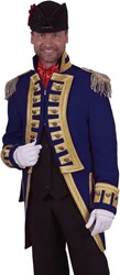 Herenjas Nelson Kobalt Blauw-Goud Luxe