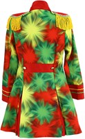 Dames Carnavalsjas Limburg Lang (Rood-Geel-Groen) (achterkant)