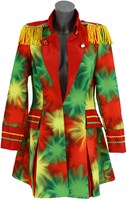 Dames Carnavalsjas Limburg Lang (Rood-Geel-Groen) (voorkant)
