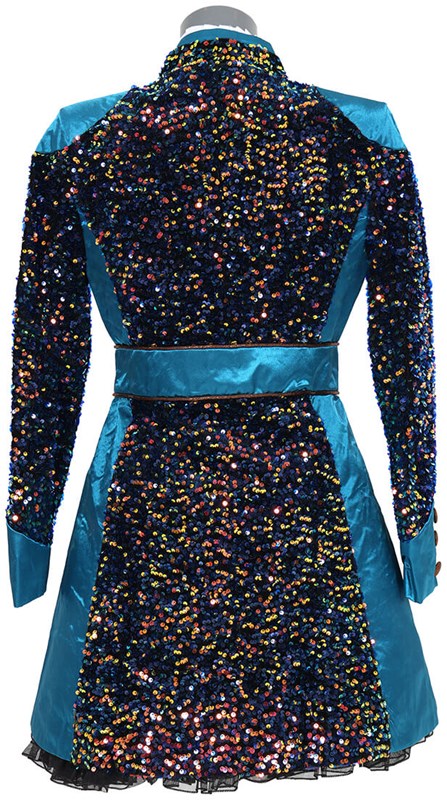 Dames Carnavalsjas Sequin Delight Luxe (achterkant)