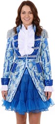 Dames Carnavalsjas Blue Greek Sculptures
