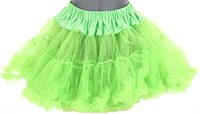 Petticoat Neon Groen Luxe (2 laags)