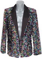Glitter Colbert Zwart voor heren Kopen