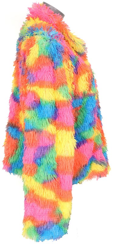 Bontjas Regenboog Mix (zijkant)