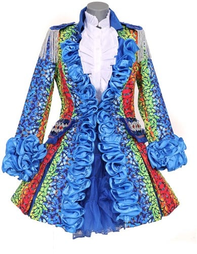 Carnavalsjas Dames Butterfly Lady